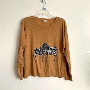 Madewell Zebra Sweater